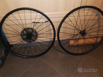 ruote hollowgram in carbonio per mtb 