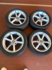 CERCHI e GOMME  SMART 450 / 451   Gommati