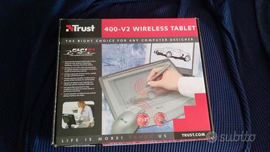 tavoletta grafica trust 400 V2 con mouse wireless