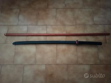 Spada e bastone per Aikido