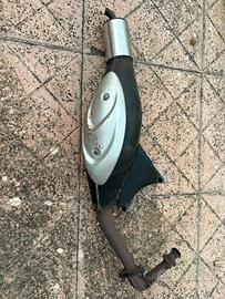 marmitta omologata per piaggio/gilera 50 2T
