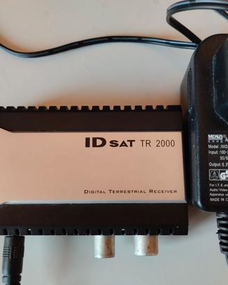Decoder ID SAT TR 2000 con alimentatore