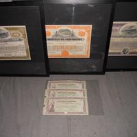 Certificati  marina mercantile e buoni postali