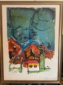 Litografia Mario Schifano