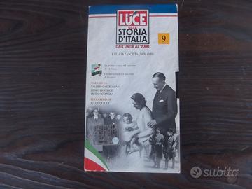 Luce Sulla Storia D'Italia L'Italia Fascista VHS