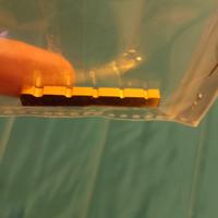 Capotasto ottone basso elettrico 5 corde