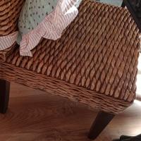 Sedie in banano intrecciato