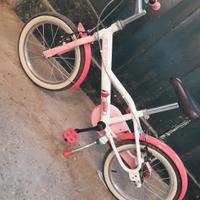 Bicicletta Bambina B'Twin 500 Docto Girl – 16 "