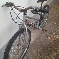 Bicicletta da 26" colore grigio 