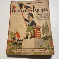 Libro scolastico del ventennio fascista