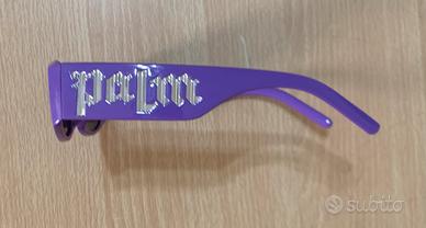 Palm Angels occhiali viola unisex