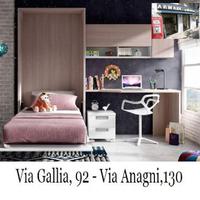 Letto a scomparsa singolo flats-LETTI A ROMA