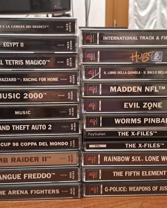 Giochi vari ps1 e ps2 originali