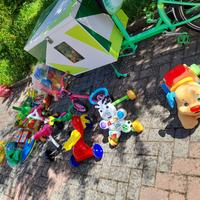 Giochi bimbi 1-3 anni, mare, sabbia, terra