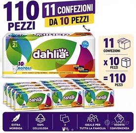 Mega Scorta Carta Igienica – 110 Rotoli nuova