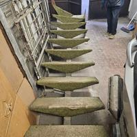 Scala in ferro per soppalco–stile industrial/loft