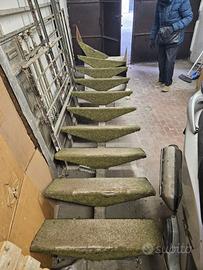 Scala in ferro per soppalco–stile industrial/loft