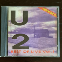Cd U2 Best of live vol.1 bootleg
