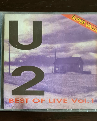 Cd U2 Best of live vol.1 bootleg