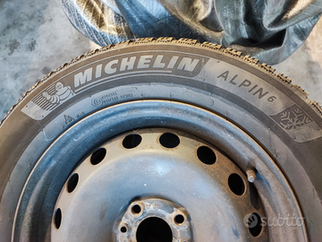 4 gomme invernali michelin alpin