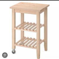 Carrello ikea faggio