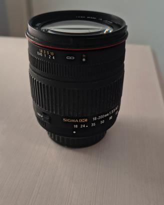 Sigma DC 18-200mm f3.5-6.3 Pentax K 