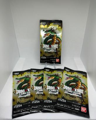 5x OP07 Booster Pack Sealed Dragon Ball FW