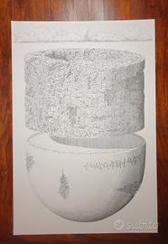 Stampa "Cartagine" di Damiano Boldrini,  55/100