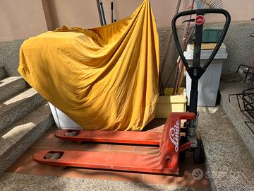 Transpallet Linde manuale a timone, portata 2500kg