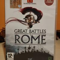 Rome Total War e Great battles of Rome. Coppia PC