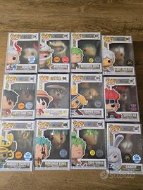 Funko Pop! One Piece Luffy, Whitebeard ecc