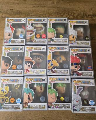 Funko Pop! One Piece Luffy, Whitebeard ecc