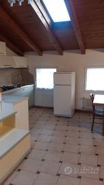 Mansarda mini ma di ampia metratura