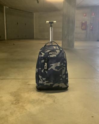 Zaino Trolley Scuola APPACK - Blu