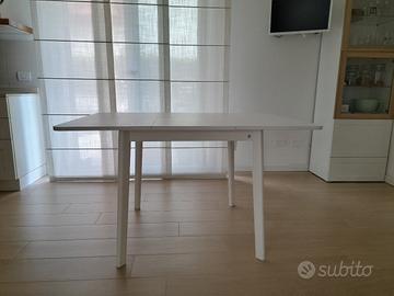 Tavolo allungabile da cucina bianco
