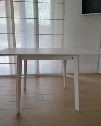 Tavolo allungabile da cucina bianco