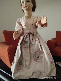 bambola d'epoca fine ottocento 