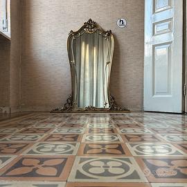 Specchio dorato stle chippendale