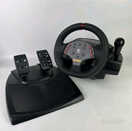 logitech momo racing force feedback wheel