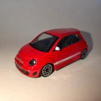 Fiat 500 Abarth 1:43 Burago Bburago giocata
