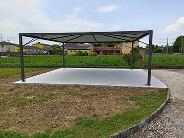 TETTOIA  AUTO mt. 5x5 - PRONTA CONSEGNA