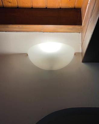 8 Applique Vetro Satinato Design Lampade