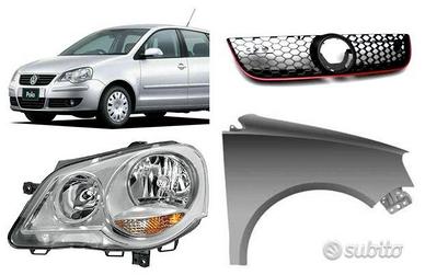Vw Polo frontale parafango fanale cofano frizione