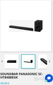 Sistema Home theatre Panasonic come nuovo