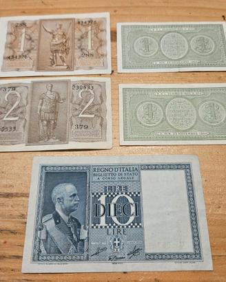 Vecchie Banconote italia