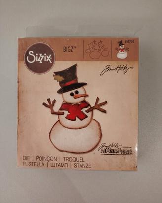 Fustella Sizzix Bigz Pupazzo di Neve