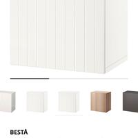 Ikea besta mobile base con anta