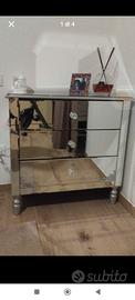 cassettiera specchio 