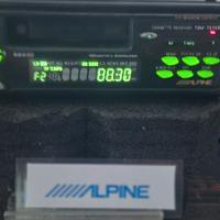 Autoradio Vintage Anni '90 Alpine TDM 7574R