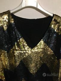 Blusa paillettes